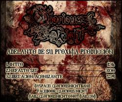 Glorious Night : Adelanto de Su Proxima Produccion Glorious Night : Adelanto de Su Proxima Produccion